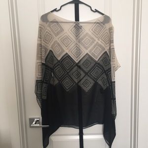 Bebe Silk Kimono Top